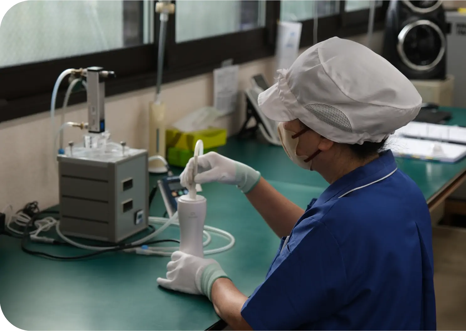 設計から量産まで、一貫して対応できる開発体制