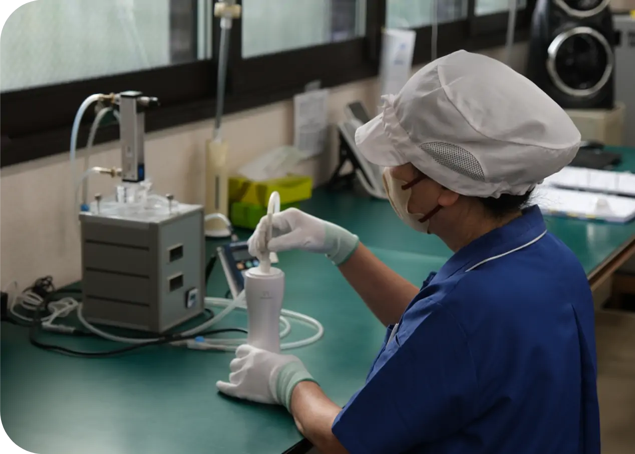 設計から量産まで、一貫して対応できる開発体制