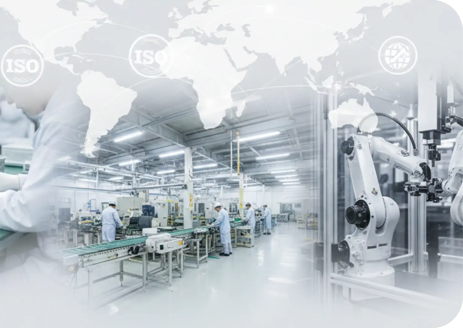 多彩な製造ネットワークによる柔軟な生産対応