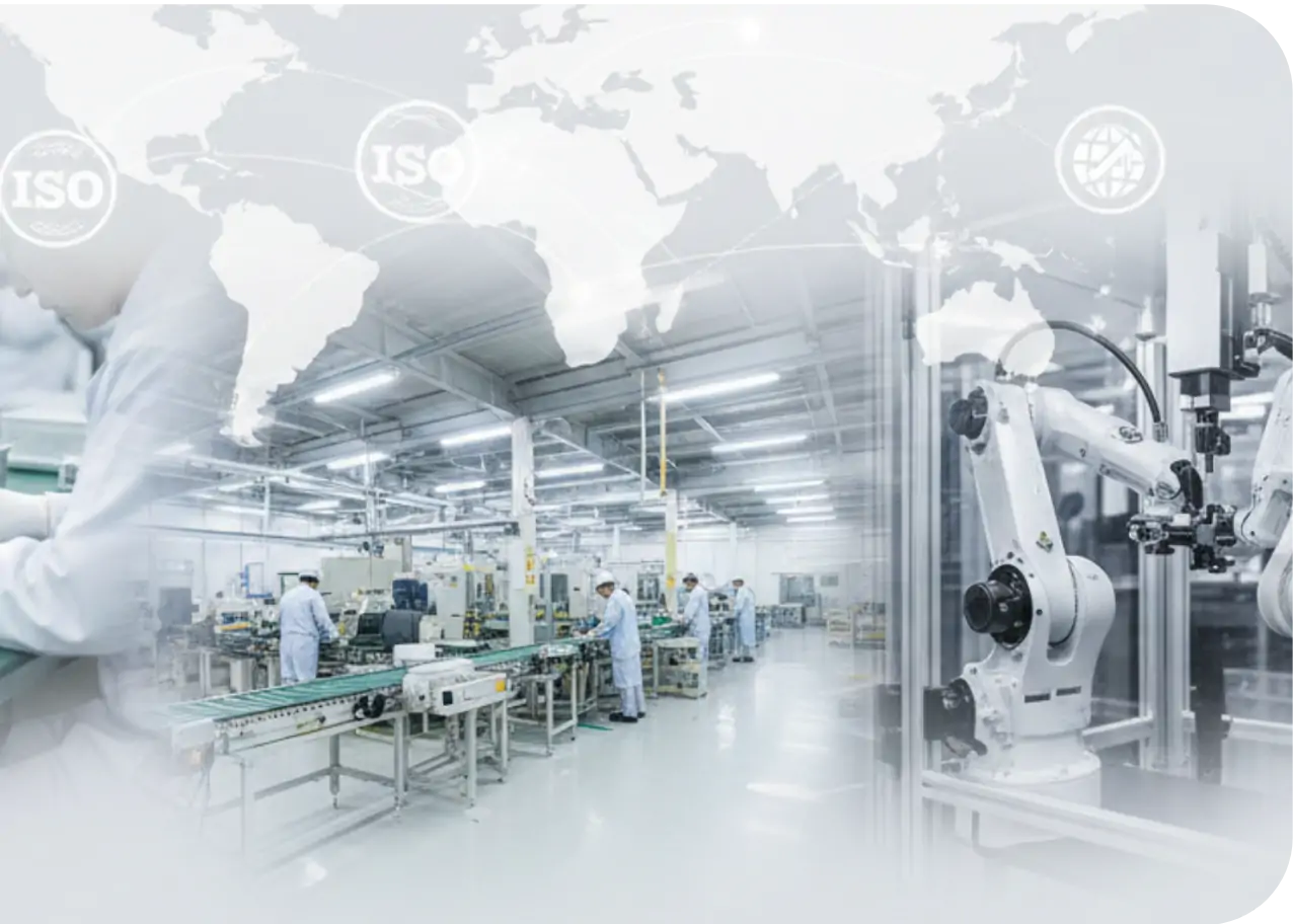 多彩な製造ネットワークによる柔軟な生産対応